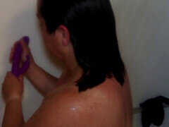 Badrum, Bbw stor vacker kvinna, Leksaker