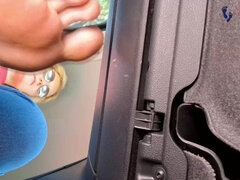 Testes gyönyörű hölgy, Gesztenyebarna, Cseh, Európai, Domina szerep, Fétis, Nézőpont, Rab