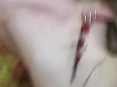 Double Anal for a Pretty Trans Made in France!