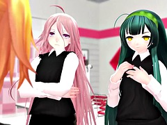 Amatoriale, Asiatica, Grande cazzo, Bionda, Sborrata, Fetish, Terzetto, Tette