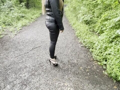 Leie, Britisch, Absätze, Im freien