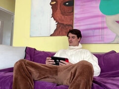 Curly-haired MILF anal hot sex video