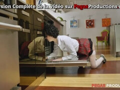 Brunette brune, Collège université, Tir de sperme, Faciale, Français, Hd, Pov, Adolescente