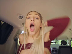 Gorgeous Abella Danger getting fucked in the van