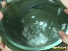 항문, 얼굴에, 갱뱅, 하드코어, 파티, 빨아들이는, 청소년, 쓰리섬