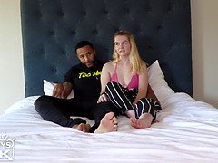Big Titty Country Teen Takes Her First Ever BBC From Draco!