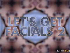 Dani Daniels, Nikki Benz, Charles Dera & Keiran Lee - Multiple Facials / 15.08.2016