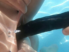 Amateur, Sucer une bite, Britannique, Fait maison, De plein air, Piscine, Plan cul à trois, Sous marin