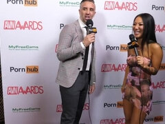 Pornhub on the Red Carpet with Asa Akira and Keiran Lee