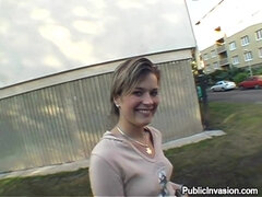 Public Sex With Hot Babe Tereza - amateur teen POV