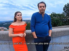 Curvy girl for money gets properly nailed in front of her dad