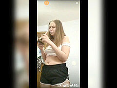 Periscope nubile with a Whooty taunting