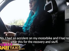 Alexxa Vice gets her big tits pounded by a BBC in a fake taxi ride