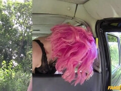 Pink Hair and Wet Pussy Gets Hammered