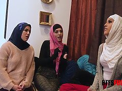 Arabisch, Aziatisch, Pijpbeurt, Groepseks, Hd, Indisch, Rijpe lesbienne, Rijden