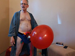 92 Part 2 - Red Tuff-Tex Balloon 24 Pop Joe Cum