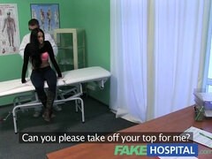 Curvy blonde patient gets dirty with her fakehospital doctor