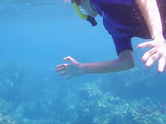 Spiaggia, Bionda, Fidanzata, Nudo, Piccola, Punto di vista pov, Pubblico, Tette