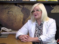 Pik, Exam, Hd, Ældre kvinde, Muskel, Sygeplejerske, Prostate