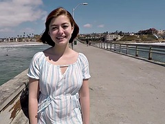 Tette grandi, Pompino, Brunetta, Hardcore, Punto di vista pov, Pubblico, Ragazza, Tette