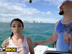 BANGBROS - Cuban Hottie, Vanessa Sky, Gets Rescued At Sea By Jmac