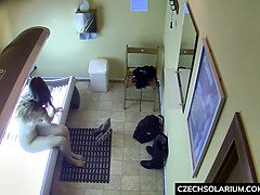 Amatorka, Brunetka, Hd, Rzeczywistość, Solarium, Solo, Mocno, Podglądacz