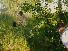 18, Eurooppalainen, Hd, Runkkaus, Vanhempi, Ulkona, Pillu, Teini anaali