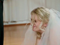 Bionda, Sposa, Imbrogliare, Europea, Lingerie, Punto di vista pov, Pubblico