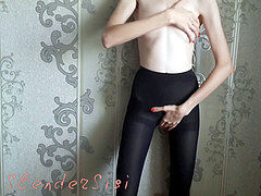 hand-job,blow-job,inbetween the legs from the slender of the girl - SlenderSisi