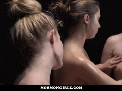 Mormongirlz- Voyeur Watches A Lesbian Threesome