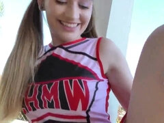 Sera Ryder skinny teen cheerleader porn video