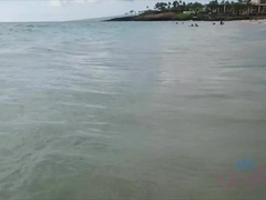 A full day in the ocean is perfect with Zoe.