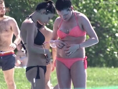 Cunnilingus, Amateur, Playa, Madura, Madres para coger, Coño, Afeitado, Tetas