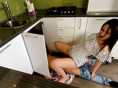 My husband said to save, so I pay the plumber with my body