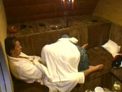 Big Brother Czech Fellatio intercourse in sauna