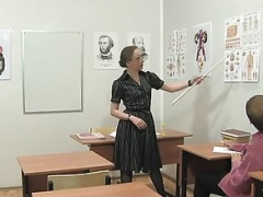Sexy Biology Teacher Holds Seminar