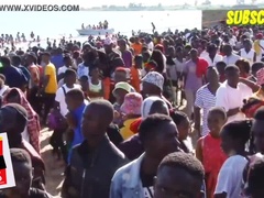 MY FIRST VISIT TO CAMEROON AS A PORNSTAR, I MET WITH OVER 1000 FOLLOWERS AT GRIBI BEACH AND WE ALL HAD FUN (African Fuck Girls)