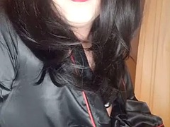 Leie, In den arsch, Schönheit, Blasen, Crossdresser, Reif, Strumpfhose, Solo