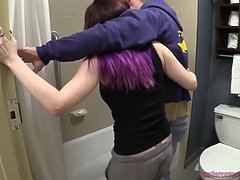 Brunetta, Sborrata, Masturbazione, Figa, Succhiando, Tabù, Tatuaggi, Ragazza
