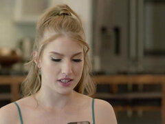 Lieveling, Grote kont, Blond, Gevangen, Harig, Hd, Zoenen, Vibrator
