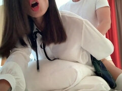 Brunett, Sperma shot, Söt, Hardcore, Pov, Skolflicka, Student, Uniform