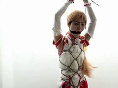 Asuna costume play restrain bondage (2/2)