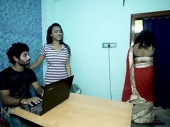 Originals Hindi Horny Short Film with Busty Babe