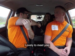 Fake Driving School - Rookie Instructor Fucks Classy mom 1 - Luke Hardy