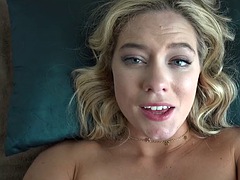 Amateur, Verga grande, Tetas grandes, Rubia, Lamidas, Al aire libre, Pov, Tetas