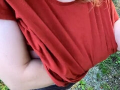 Sadomasochismus, Deutsch, Hd, Erniedrigung, Im freien, Bestrafung, Patschen, Titten