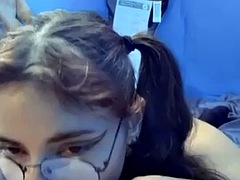 Chica, Verga grande, Universidad, Corridas, Latina, Al aire libre, Pov, Público