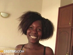 Ebony video with thrilled gill from African Casting