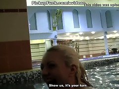 Pickup fuck with hot blonde and asian scene 2