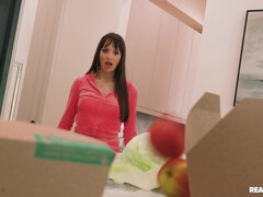 Baben, Stor stjärt, Bystig, Slick, Milf, Fitta, Verklighet, Tuttar